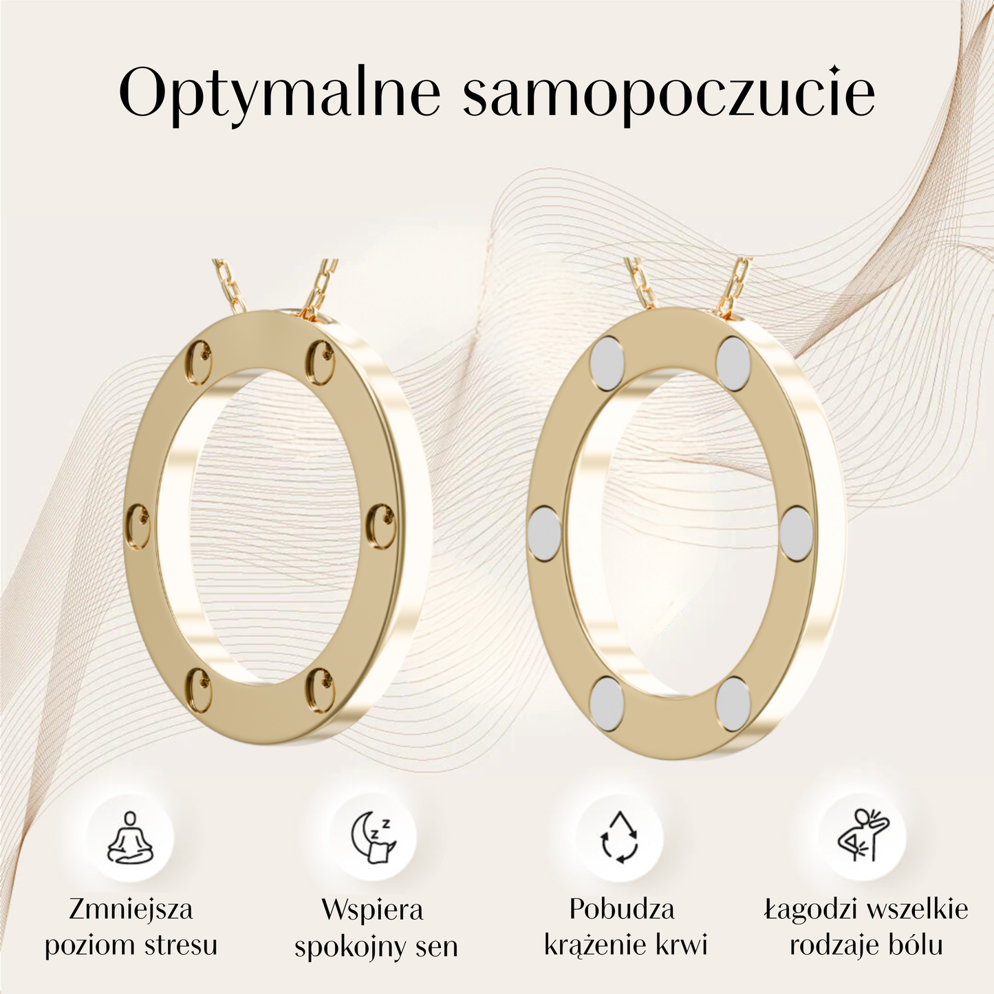 Wisiorek Magnetyczny Kalmii - Oryginał