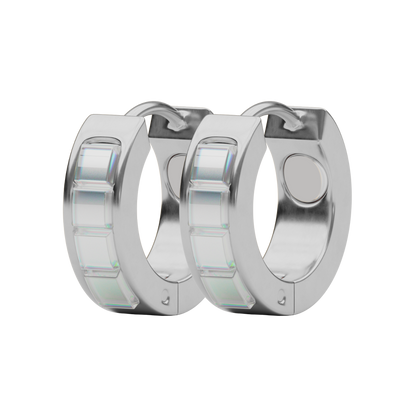 Złote Kolczyki Calmi - Elegancja i Wsparcie Zdrowia 18K 7